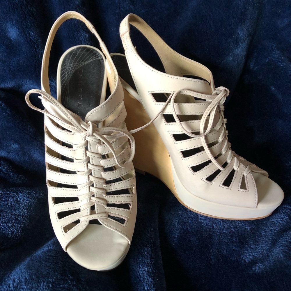 by Trouve Wedge Sandals New!